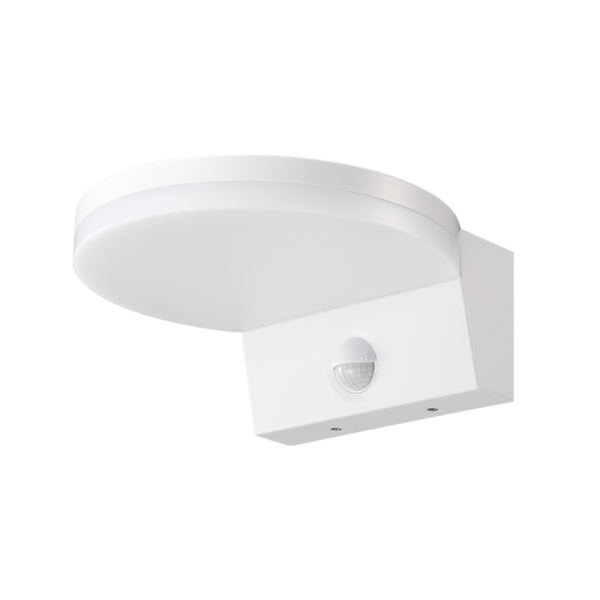 Green Tech Zidna lampa sa senzorom 15W 3000K Plastika Bijela