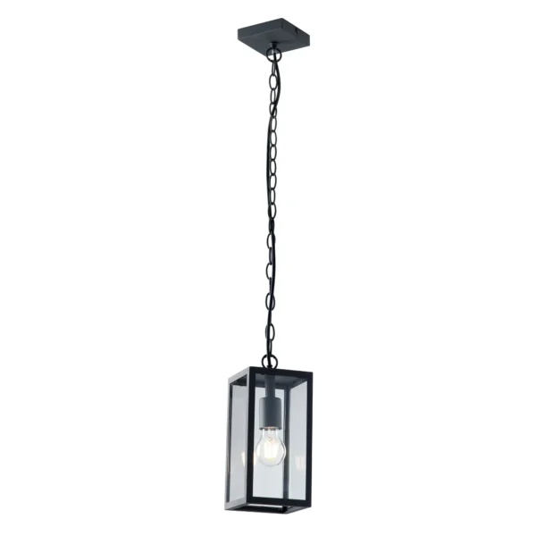 Intec Viseća vanjska lanterna MIRAGE 1x27 Metal Antracit