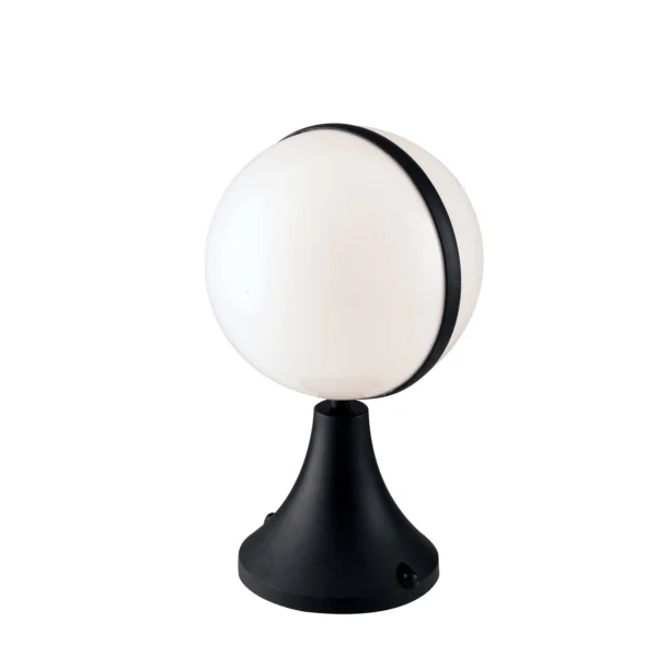 Intec Vanjska podna lampa ORBIT 1xE27 300mm Aluminij/Akril Crna