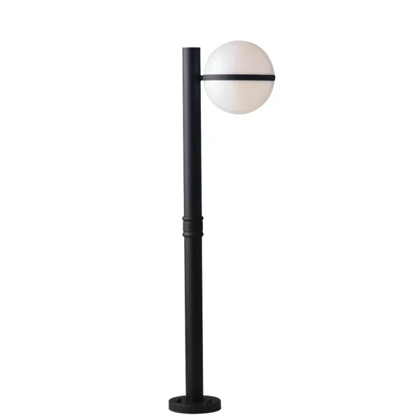 Intec Vanjska podna lampa ORBIT 1xE27 1000mm Aluminij/Akril Crna
