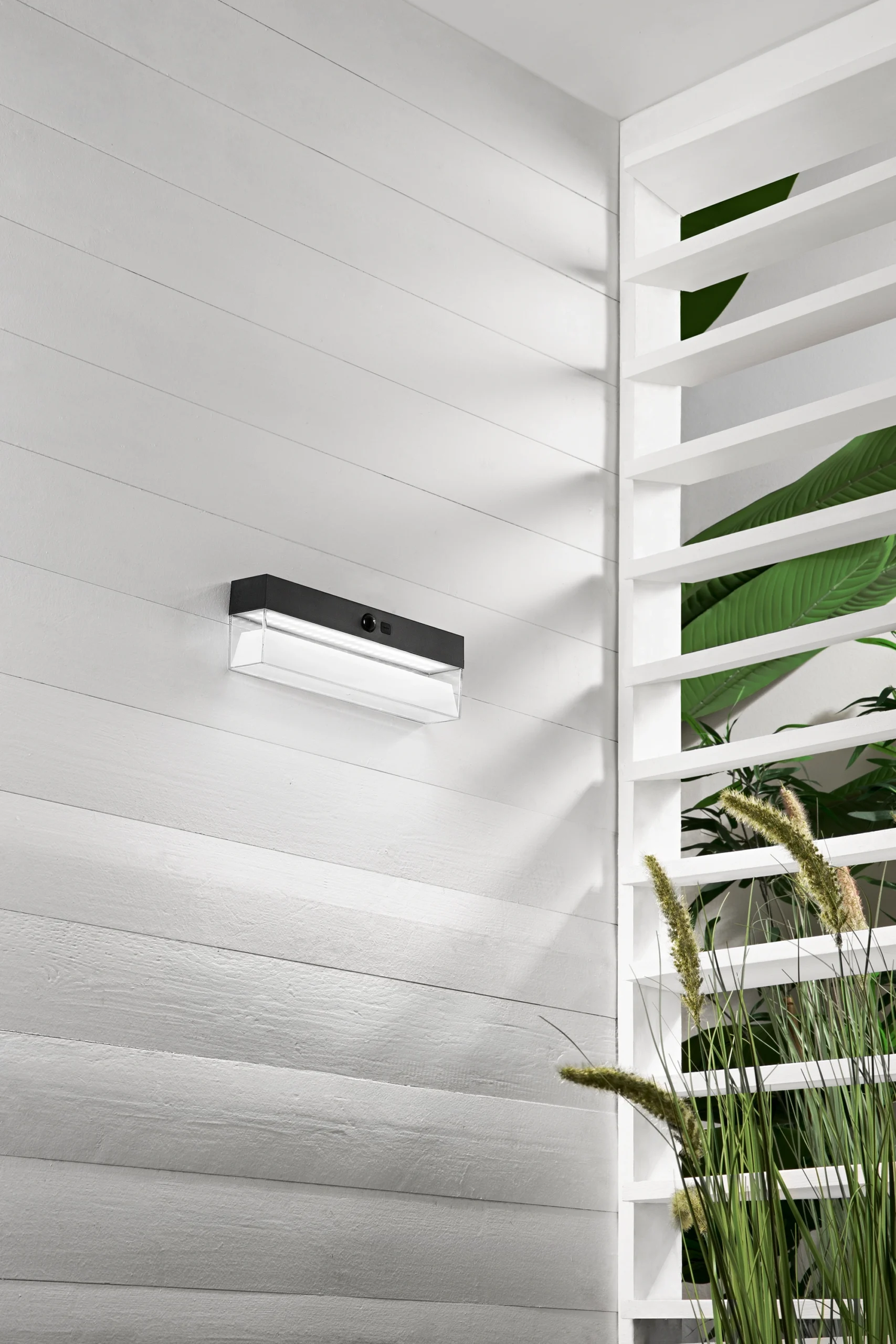 Intec Solarna LED zidna svjetiljka GIZAH 4W 300mm 3000/4000/6500K Aluminij Antracit - Slika 3