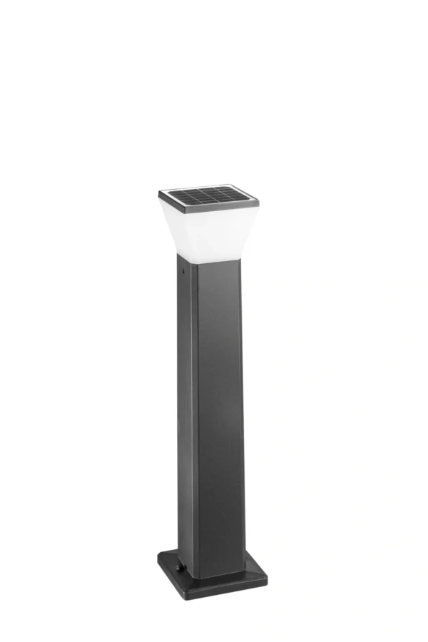 Intec Podna solarna LED svjetiljka MAEVE 2,8W 2700K/6500K Aluminij Antracit