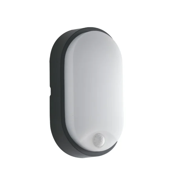 Intec LED plafonjera sa senzorom SENSITIVE 1x14W 4000K PP+PC Antracit