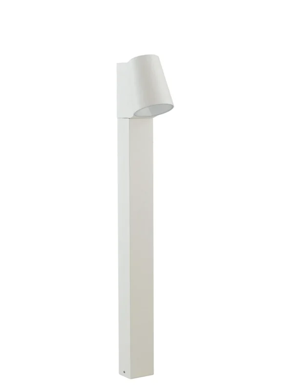 Intec Vanjska LED podna lampa SINTESI 6W IP44 4000K Aluminij Bijela