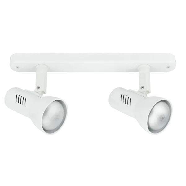 Luce Design Stropni reflektor CARRERA 2xE27 Metal Bijeli Linearni