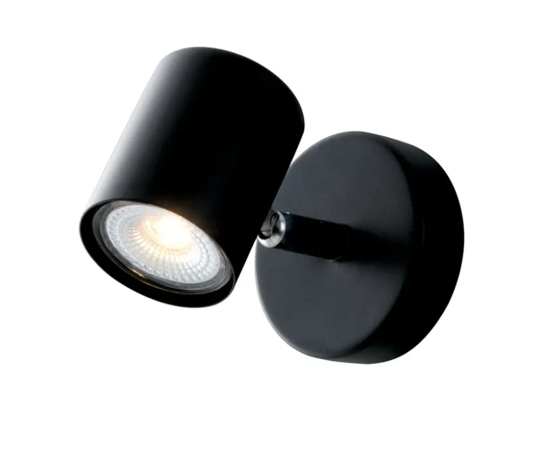 Luce Design Stropni reflektor ZERO 1xGU10 Metal Crna