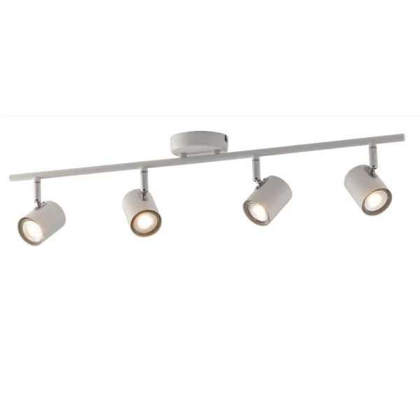 Luce Design Stropni reflektor ZERO 4xGU10 Metal Bijela