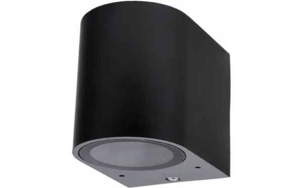 Optonica Zidna lampa 1xGU10 Aluminij Crna